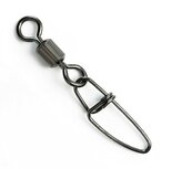 CARP EXPERT | BARREL SWIVEL - CROSSLOCK SNAP | Maat 2 | 3 stuks