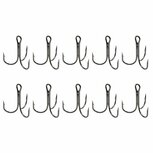 DLT | Treble | Black Nickel | Maat 6 | 10 Stuks | Dreggen