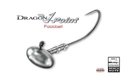 DRAGON | V-POINT | FOOTBALL | SIZE 3/0 | 12.5 GRAM | 3 PCS