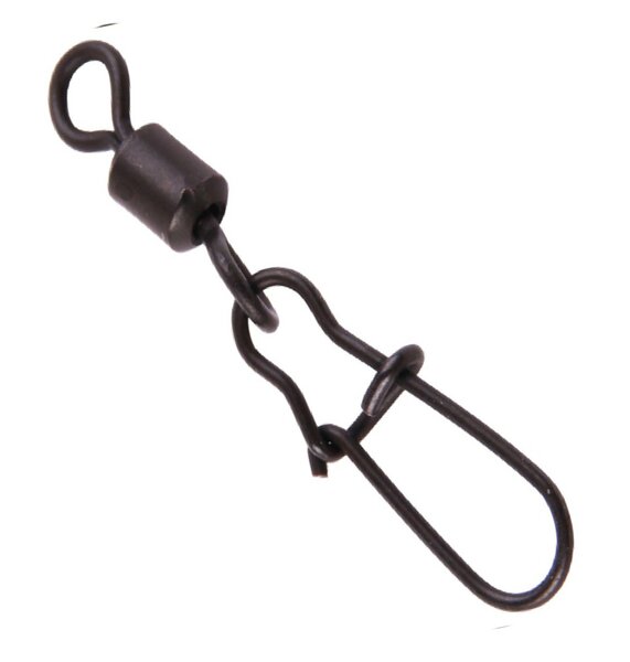 CARP EXPERT | BARREL SWIVEL - DUOLOCK SNAP | Maat 12 | 8 stuks