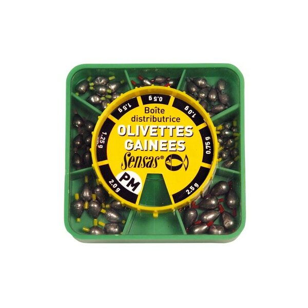 Sensas | Oval Olivettes | Dispenser Box | PM