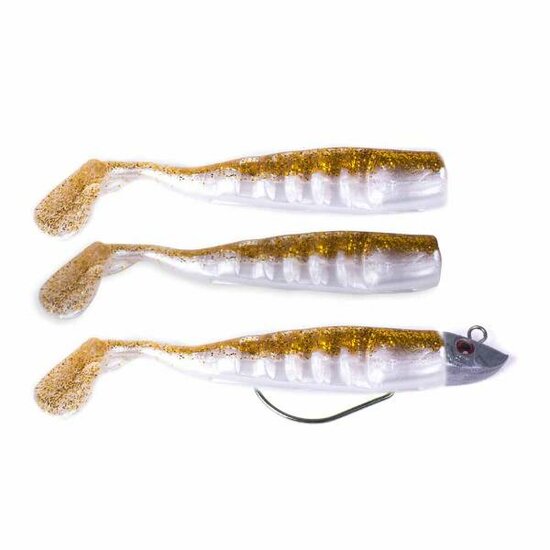 DLT | Soft Invasion | Shad | Brown | 11 cm | 3 Stuks