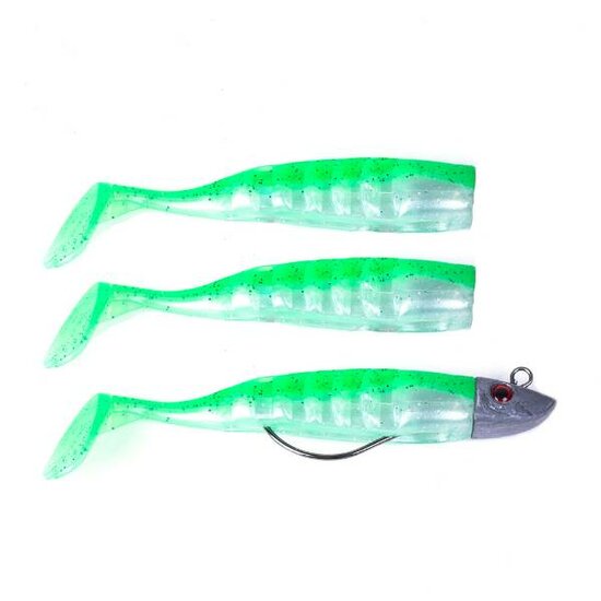 DLT | Soft Invasion | Shad | Green | 11 cm | 3 Stuks