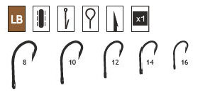 Robinson | Titanium | Method Feeder | Haken - Maat 10